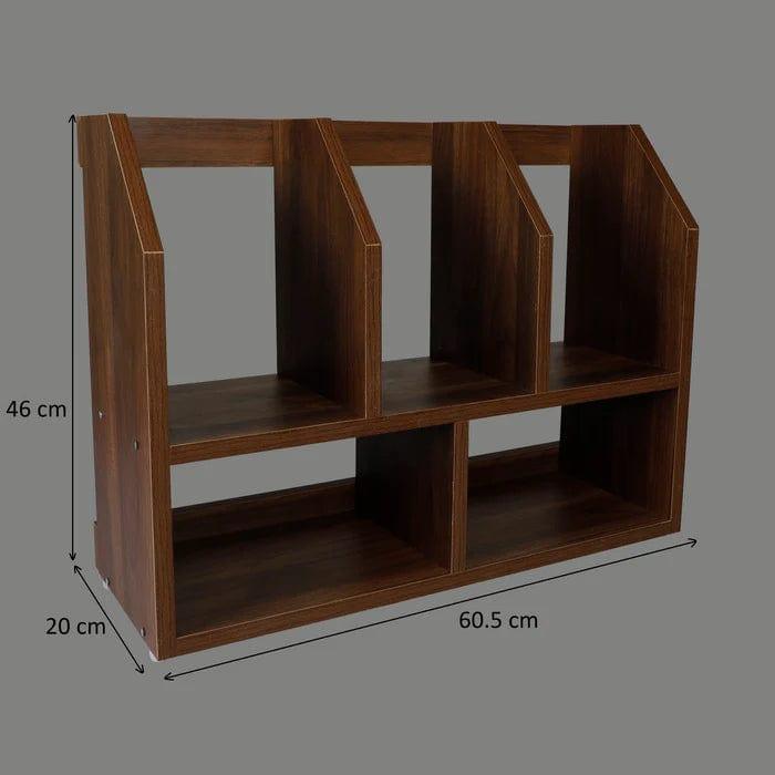 Portable Bookshelf For Table Tops or Wall Hanging - Ouch Cart 