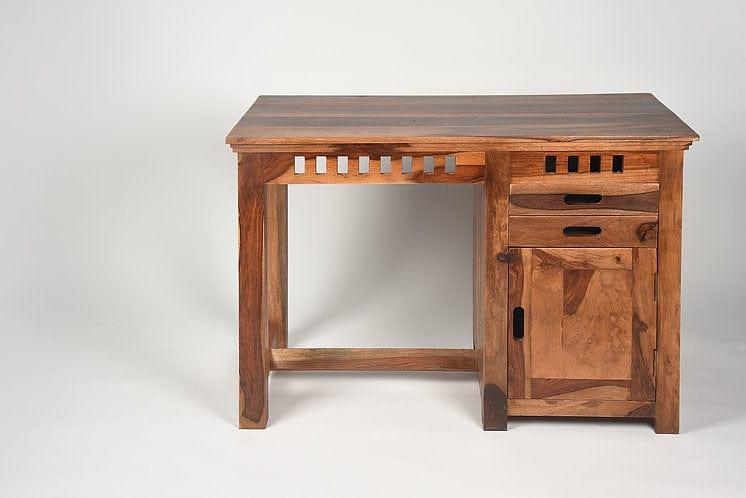 Anusuya Study Table With Pull Out Drawers - Ouch Cart 