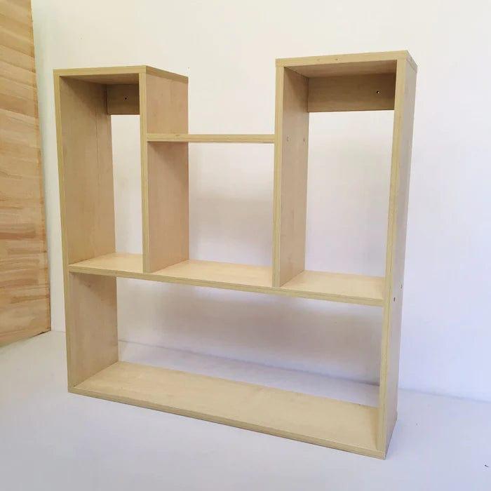 Attractive & Appealing Wood Wall Shelf/Decor Book Shelf - Ouch Cart 