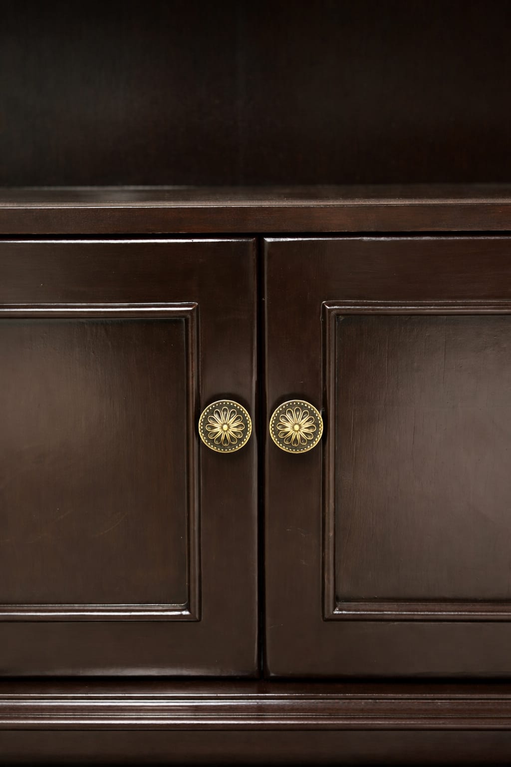 Elegant Solid Wood Bookshelf with Cabinet Storage | 78” Tall Classic Display Bookcase