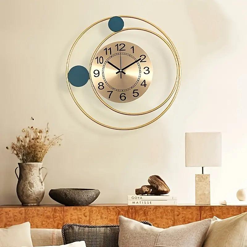 HALF ROUND WALL CLOCK - Ouch Cart 