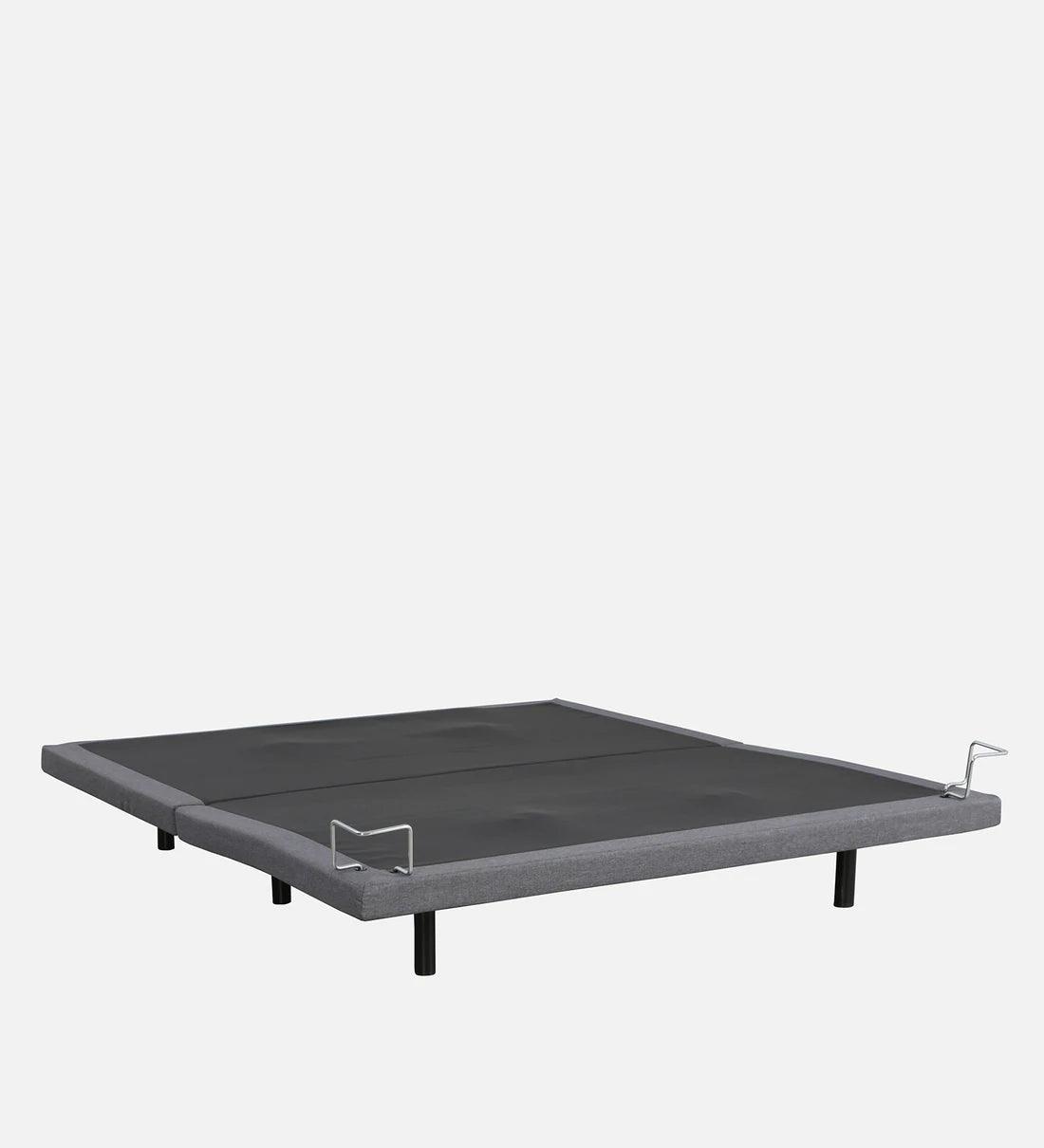 Aliba King Size Smart Bed in Italia Grey Colour With Remote - Ouch Cart 