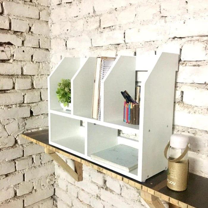 Portable Bookshelf For Table Tops or Wall Hanging - Ouch Cart 