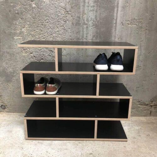 Zig Zag Levelled Shoe Organizer - Ouch Cart 