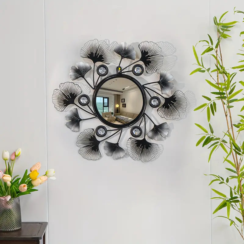 BLACK SQUARE WALL MIRROR