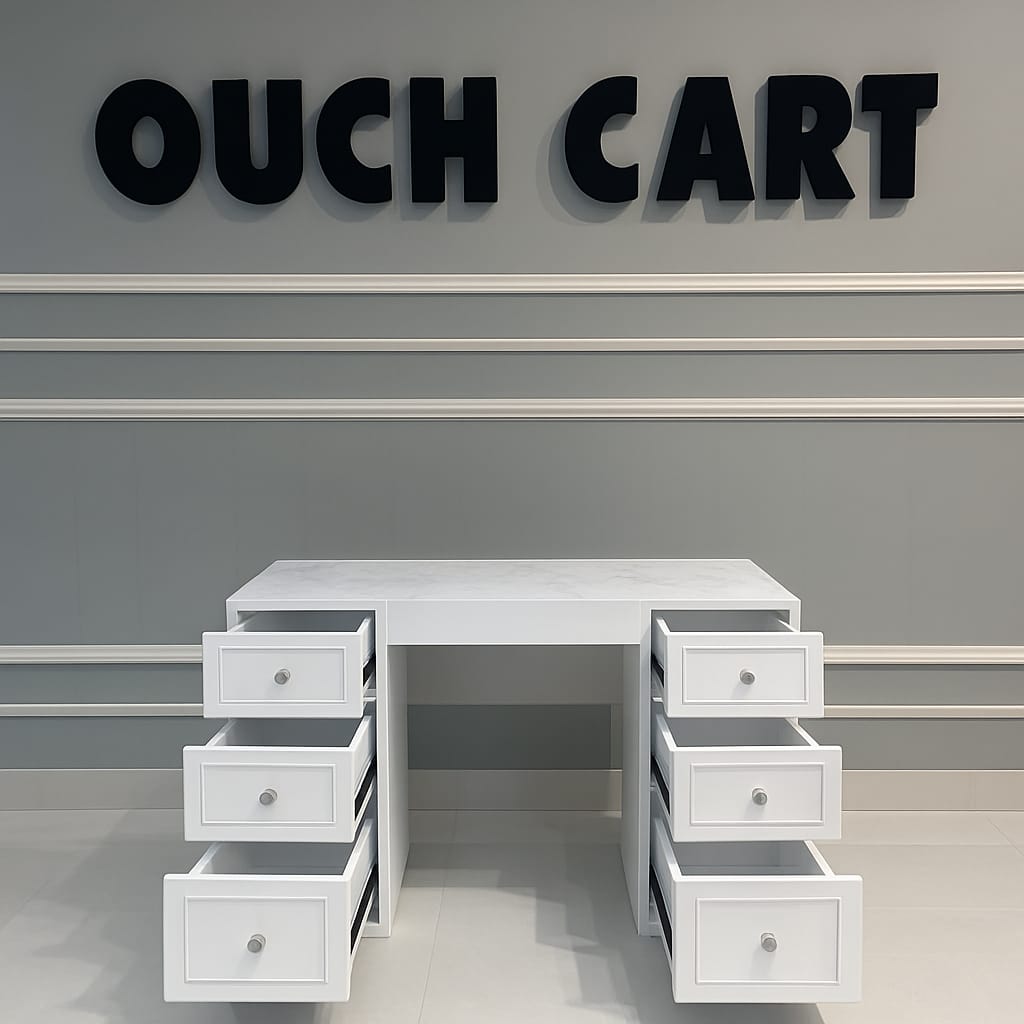 Lucas Assembled Argyle Dressing Table 
