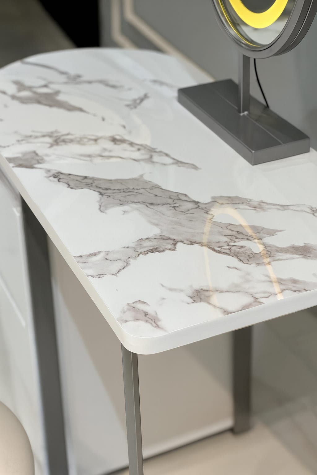 Mara Dressing Table with Mirror – Modern Makeup Organizer