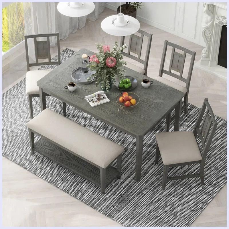 6 - Piece Dining Set - Ouch Cart 