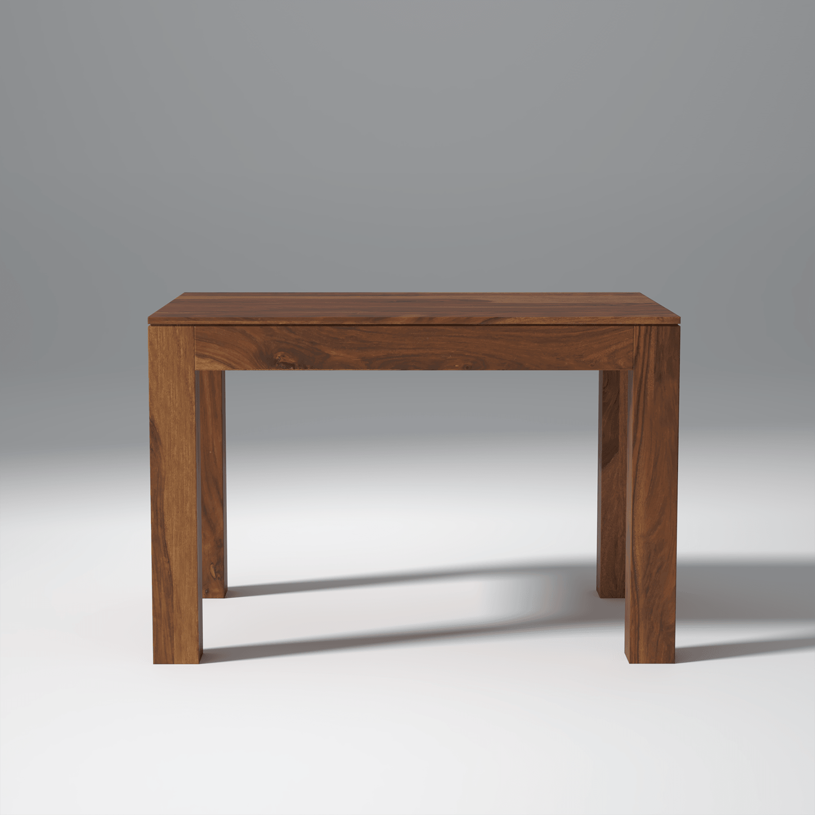 Mauro Sheesham Wood Dining Table Set In Light Honey Finish - Ouch Cart 