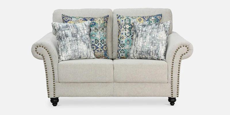 Fabric 2 Seater Sofa In Beige Colour - Ouch Cart 