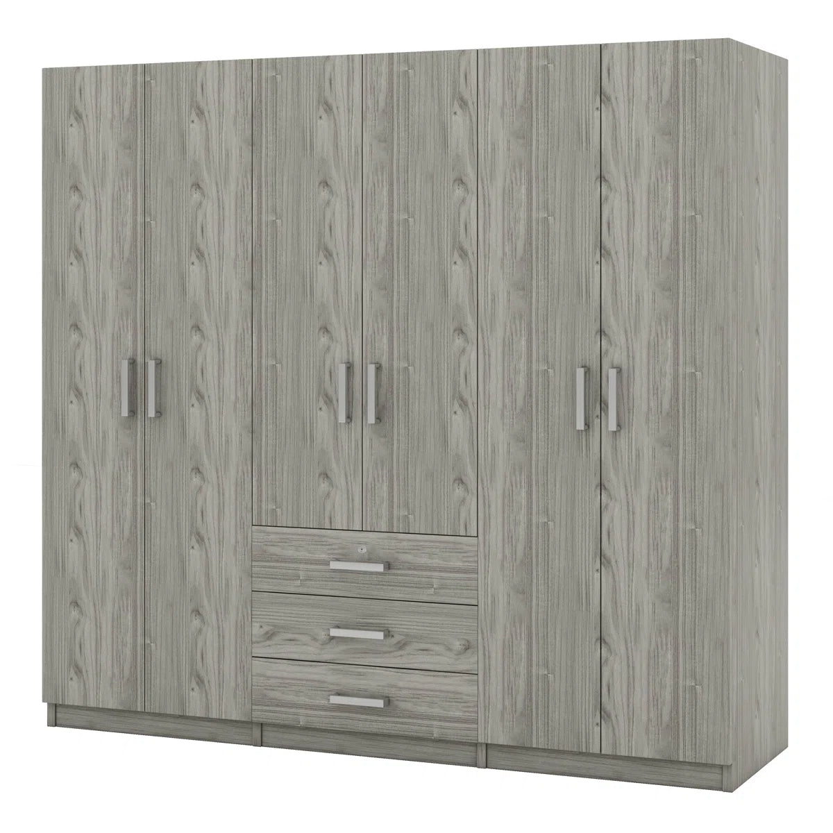 Eford 6-Doors Armoire with 3 Drawers