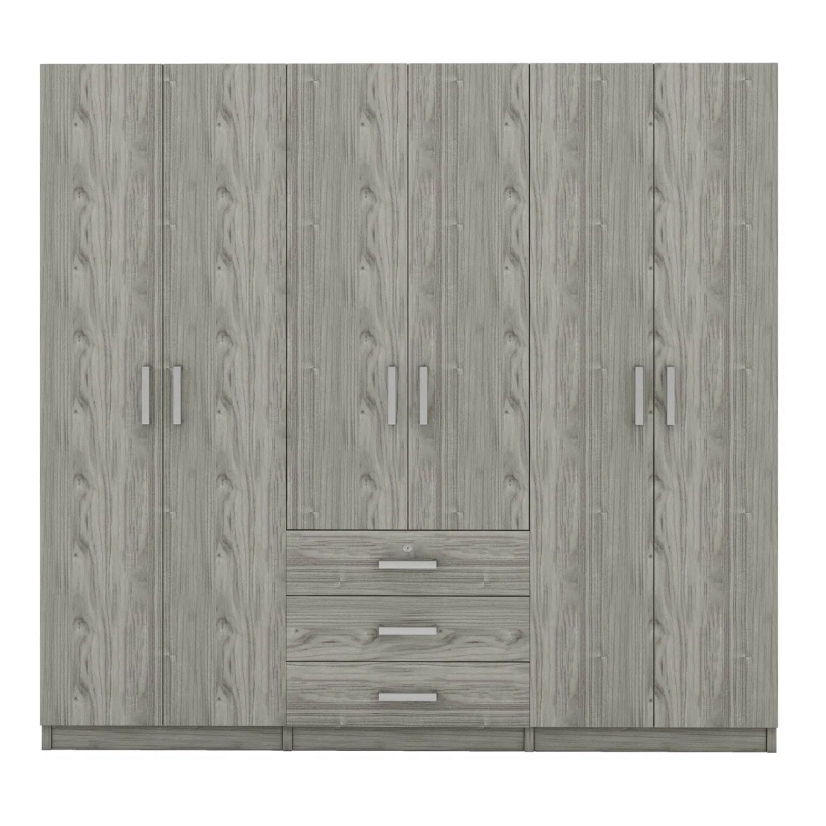 Eford 6-Doors Armoire with 3 Drawers