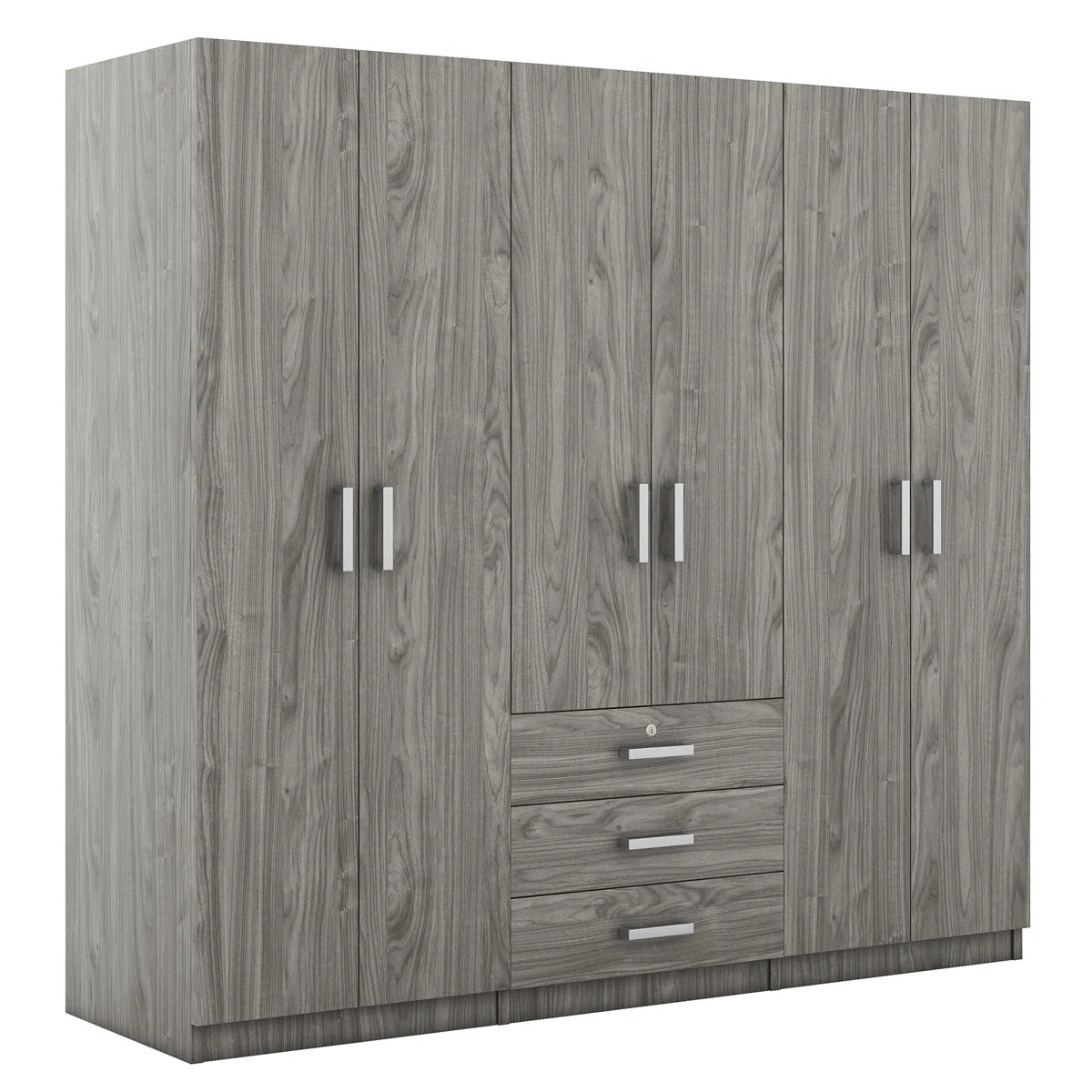 Eford 6-Doors Armoire with 3 Drawers