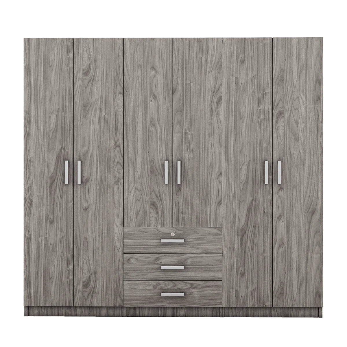 Eford 6-Doors Armoire with 3 Drawers