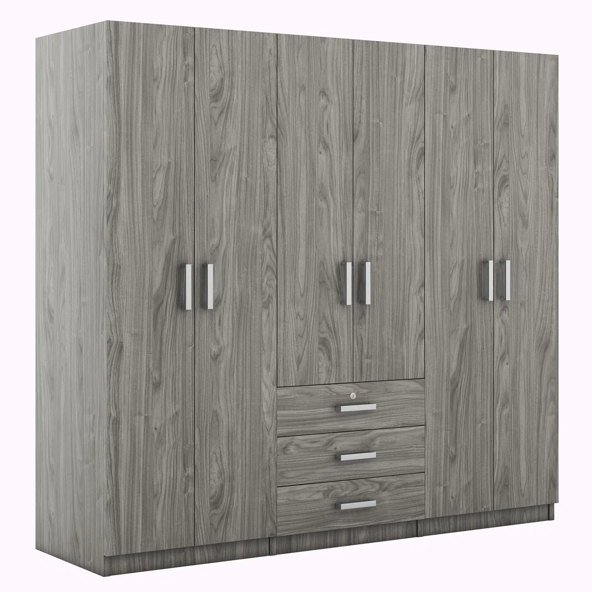 Eford 6-Doors Armoire with 3 Drawers