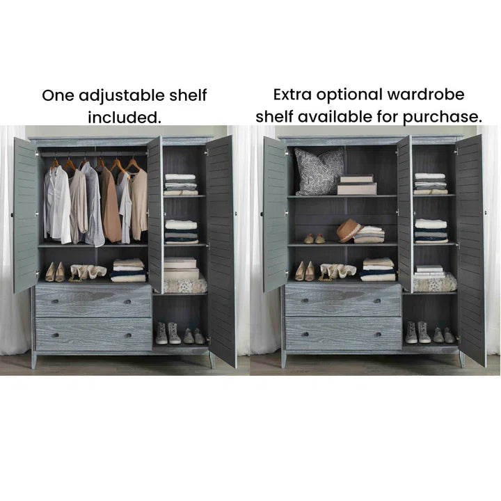 Greenport Solid Wood Armoire