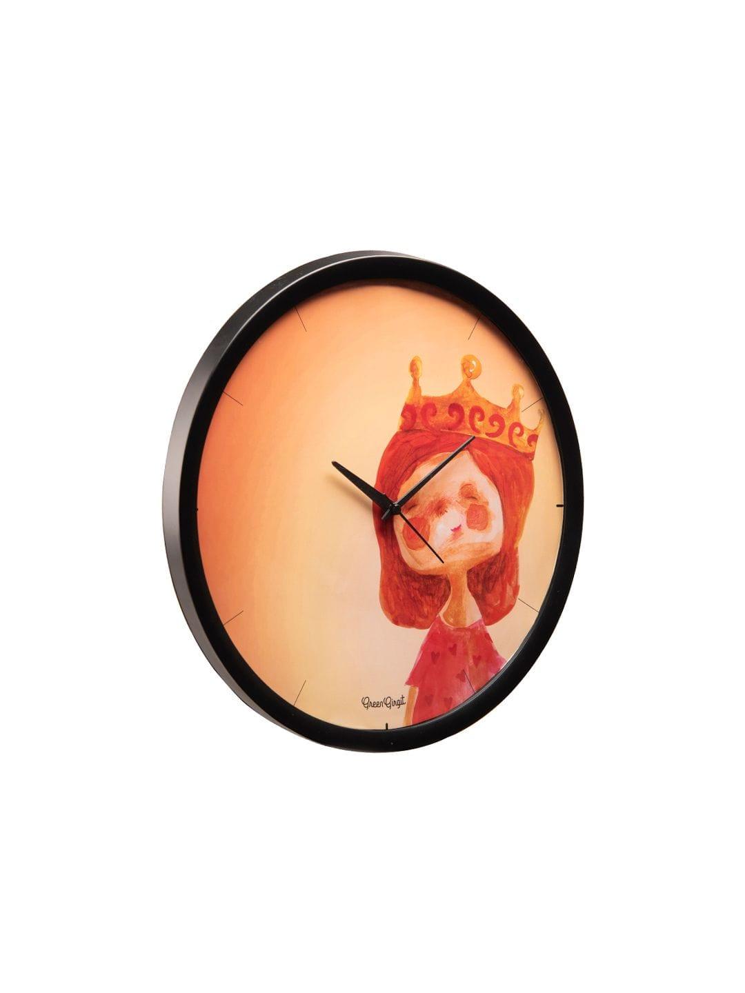 Snooty princess Multicolor Wall Clock - Ouch Cart 