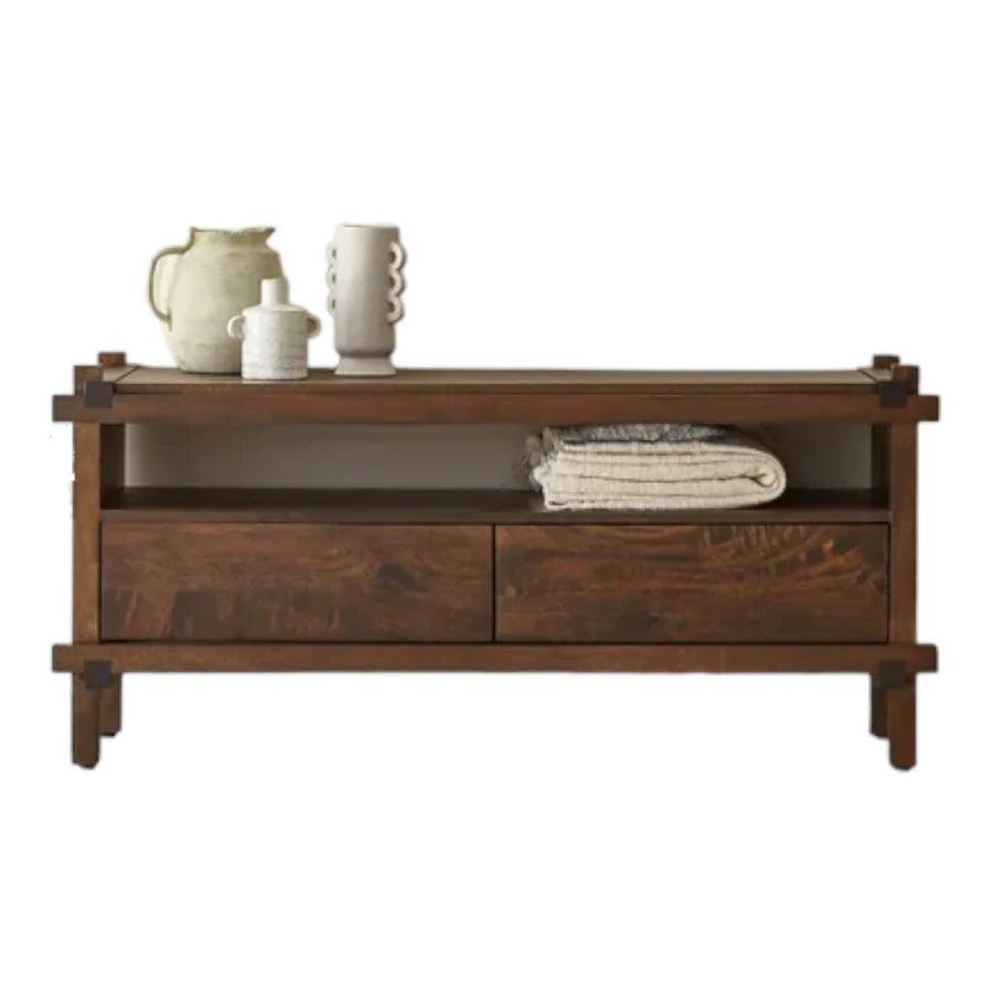 MANGO WOOD TV UNIT - Ouch Cart 