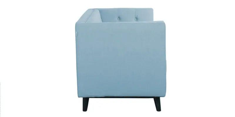 Fabric 3 Seater Sofa In Ice Blue Colour - Ouch Cart 