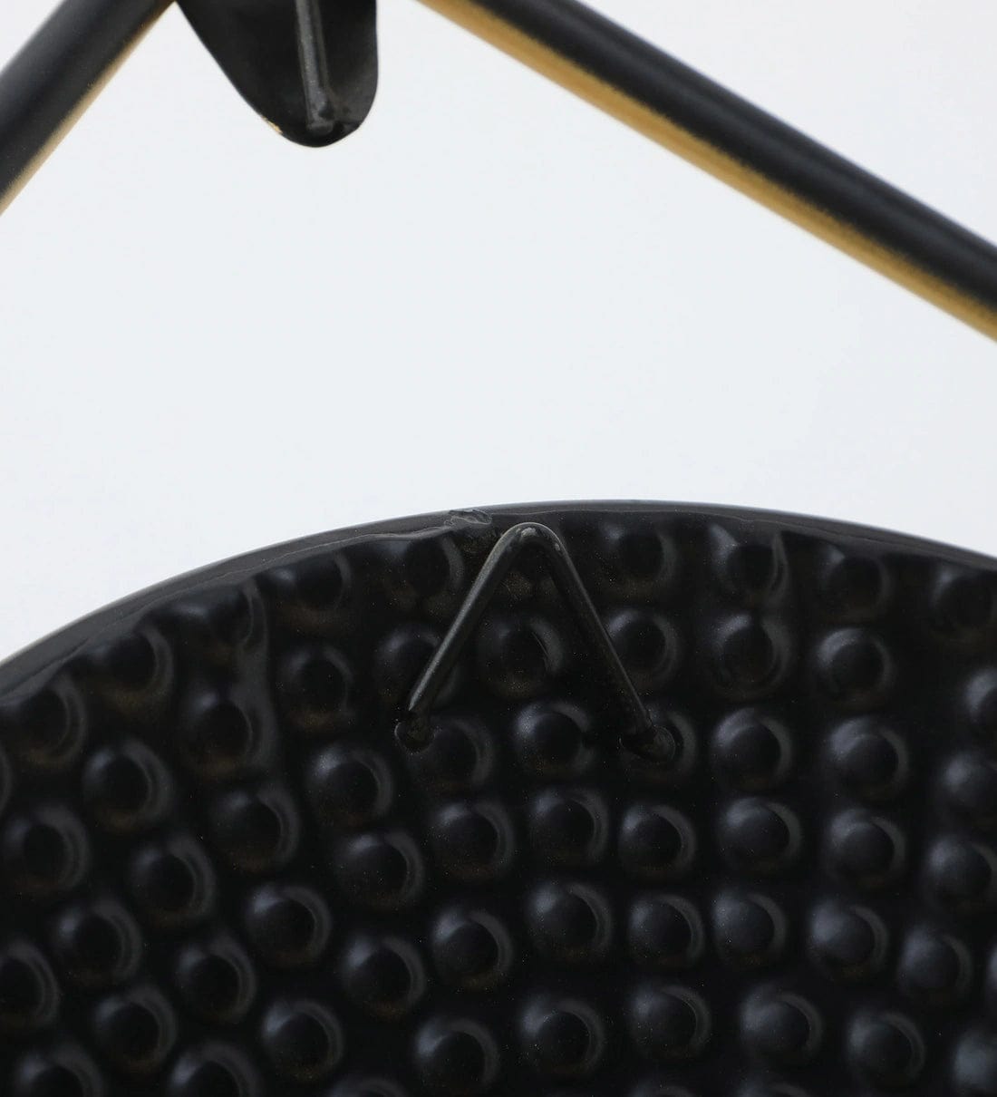 Handmade Gold Metal Wall Clock,