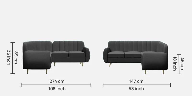 Hazy High Density Foam Sofa Set - Ouch Cart 