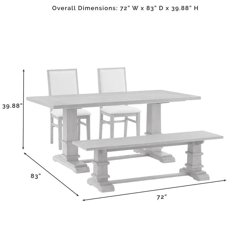 Trestle Dining Set - Ouch Cart 