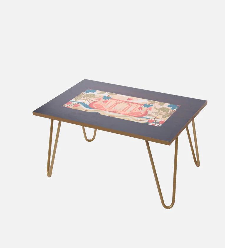 Metal Coffee Table in Brown Colour - Ouch Cart 