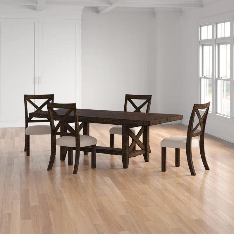 5 - Piece Trestle Dining Set - Ouch Cart 