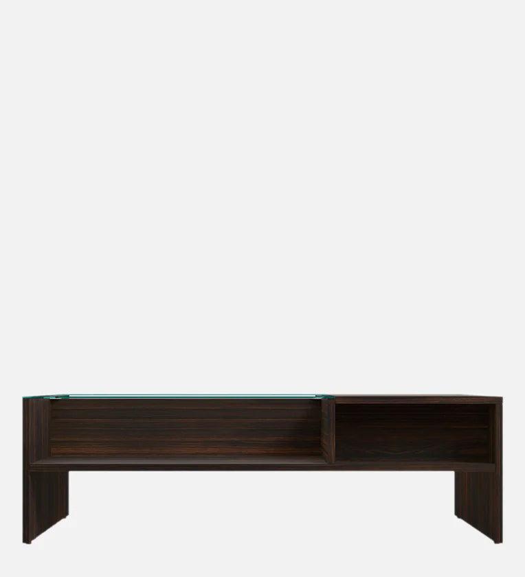 Glass Coffee Table in Wenge Colour, - Ouch Cart 