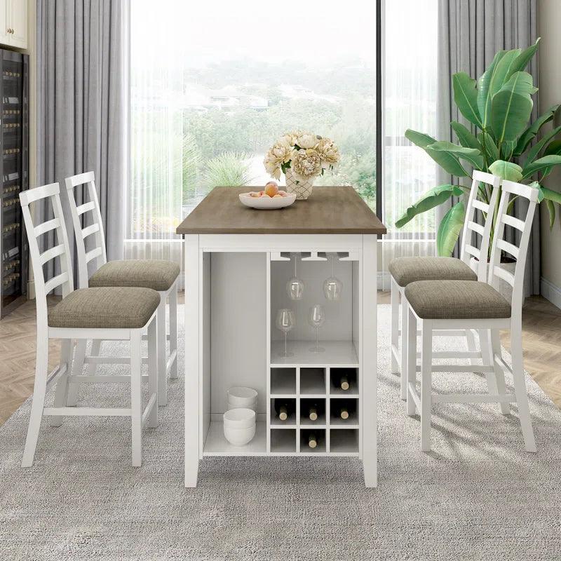 5 - Piece Dining Set - Ouch Cart 