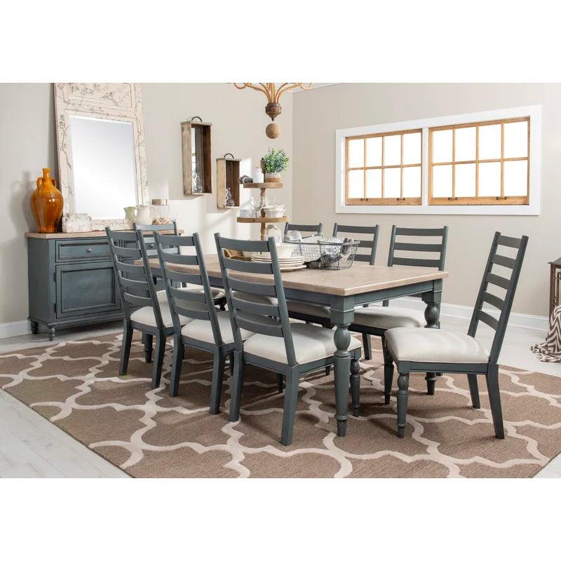 Solid Wood Dining Set - Ouch Cart 