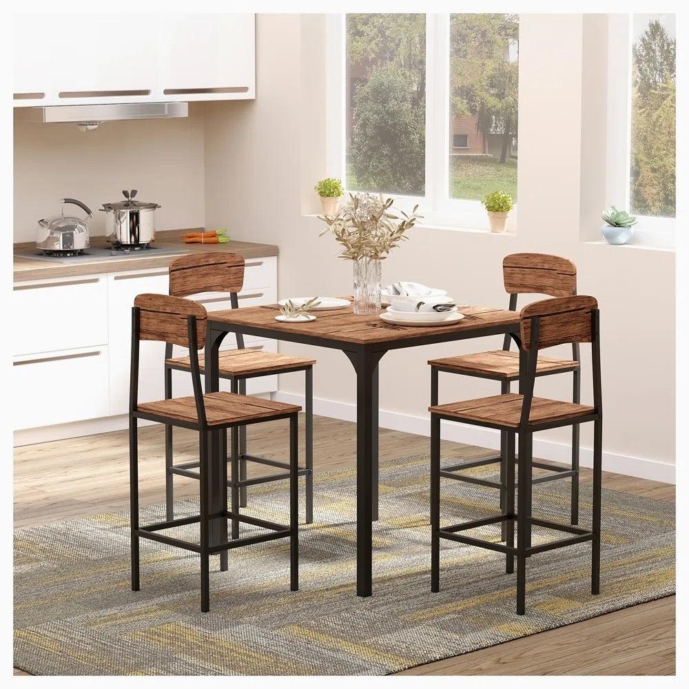 5 - Piece Dining Set - Ouch Cart 