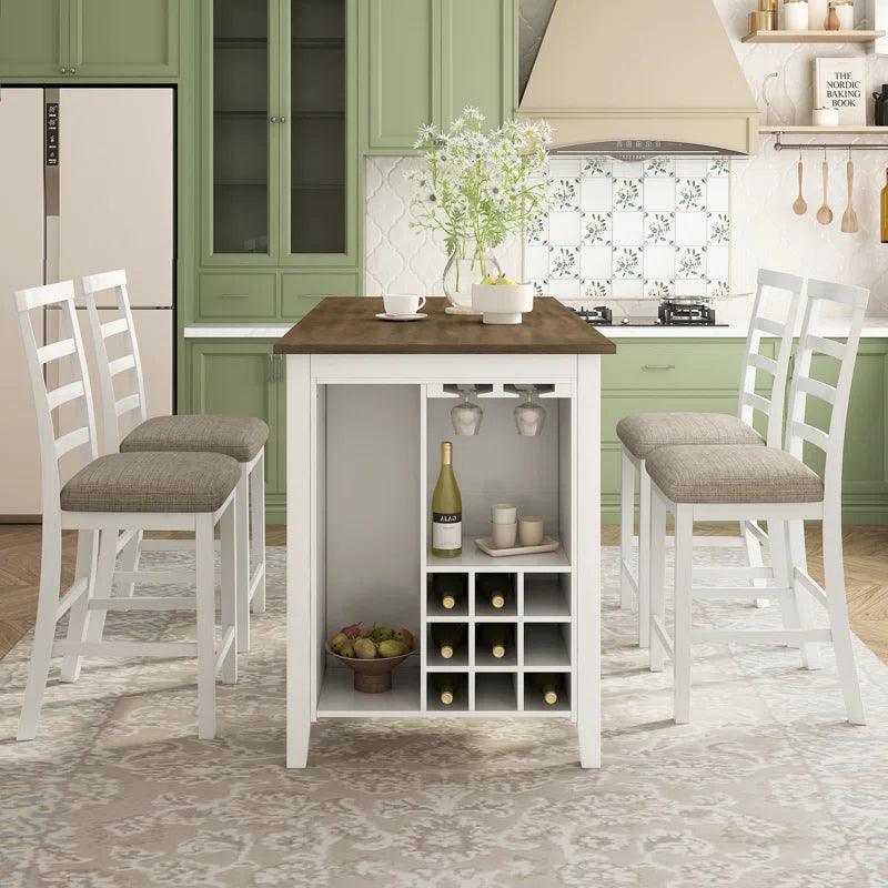 5 - Piece Dining Set - Ouch Cart 