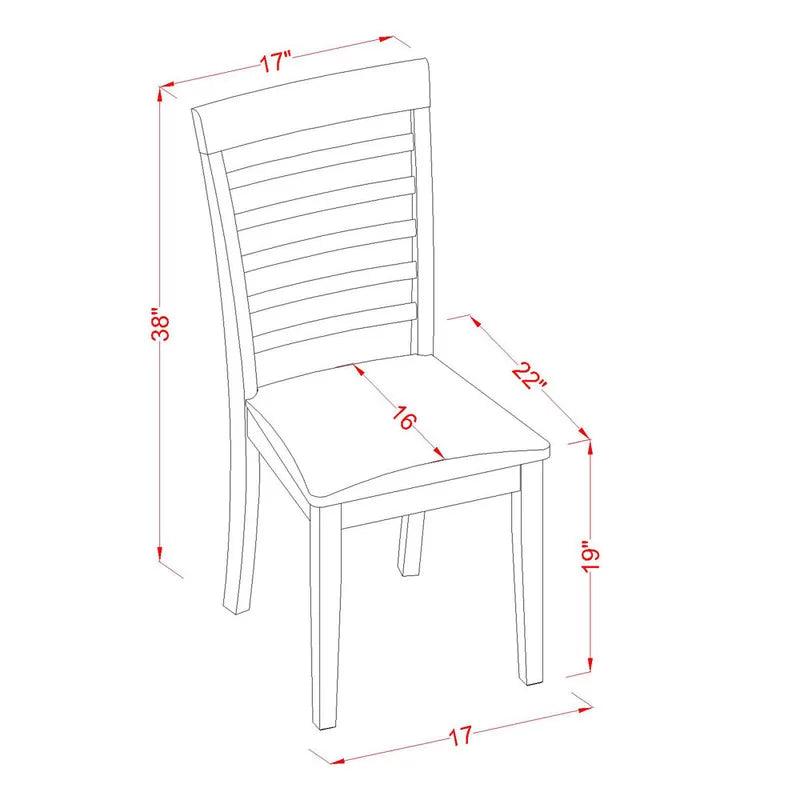 Solid Wood Dining Set - Ouch Cart 