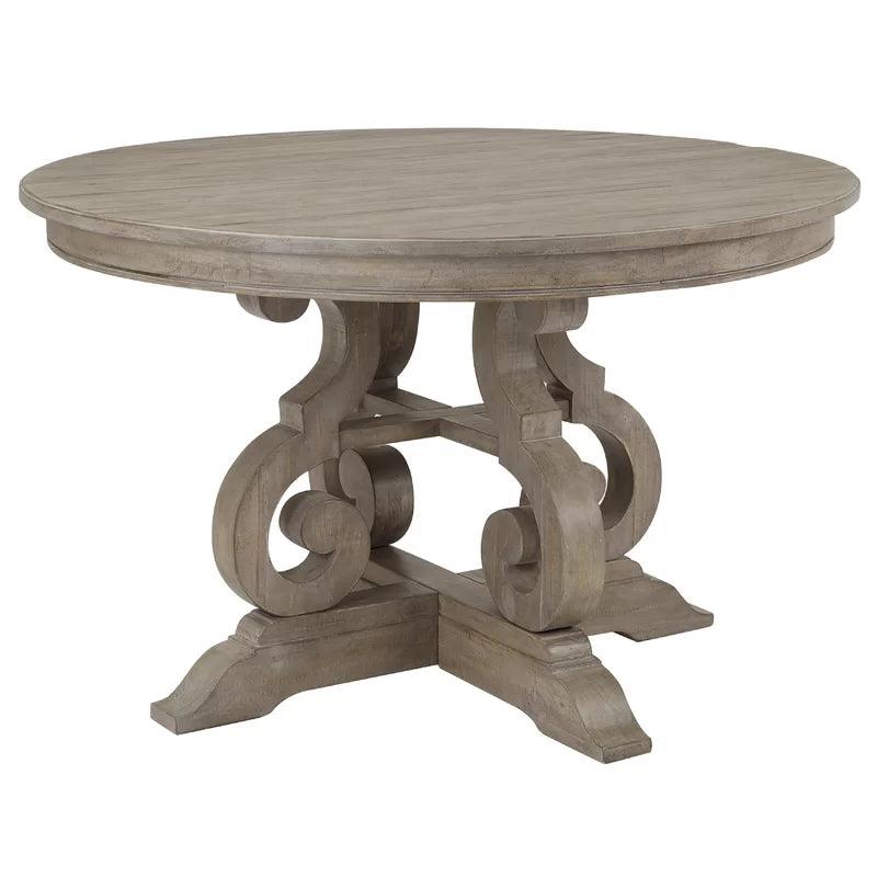 5 - Piece Pedestal Dining Set - Ouch Cart 