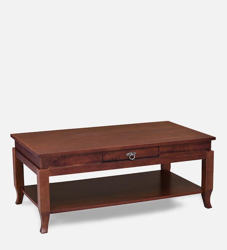 Coffee Table in Mahogany Finish - Ouch Cart 