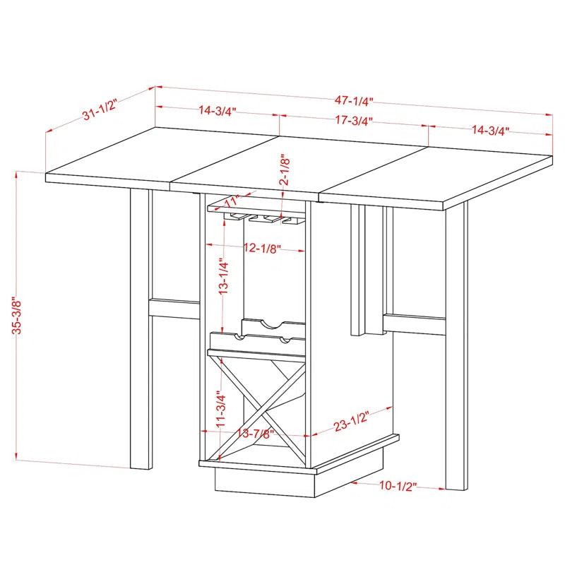 Pedestal Dining Set - Ouch Cart 