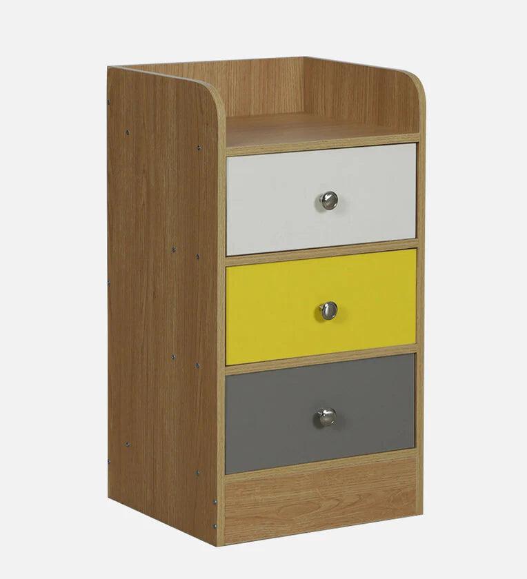 Bedside Table in Multi Finish with Drawers - Ouch Cart 