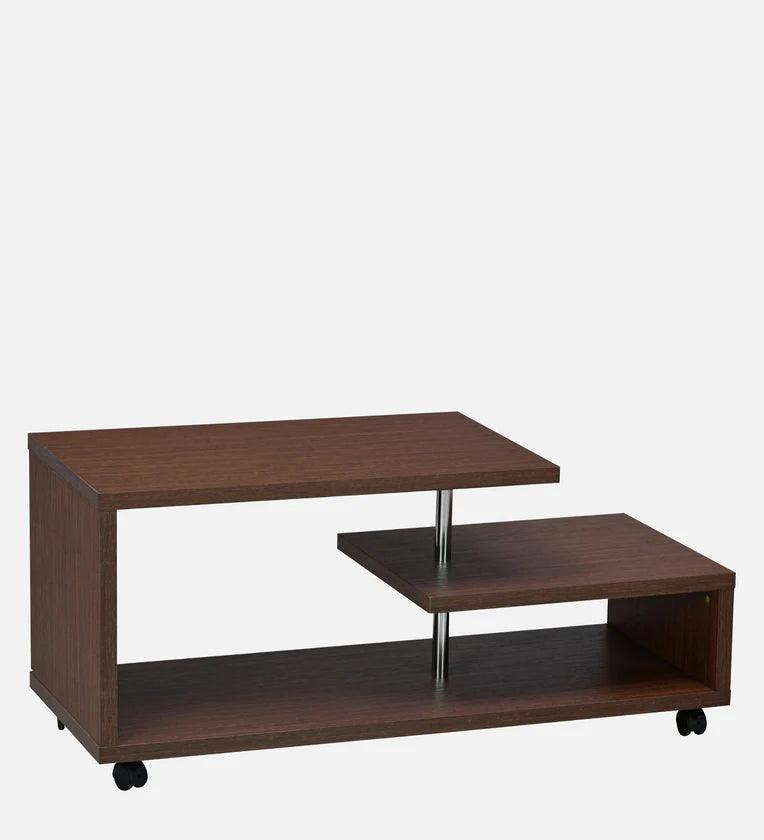 Coffee Table in Walnut Finish - Ouch Cart 