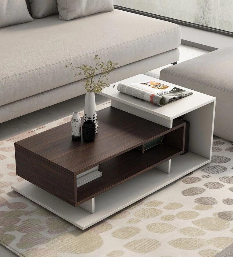 Coffee Table in Choco Walnut Colour - Ouch Cart 