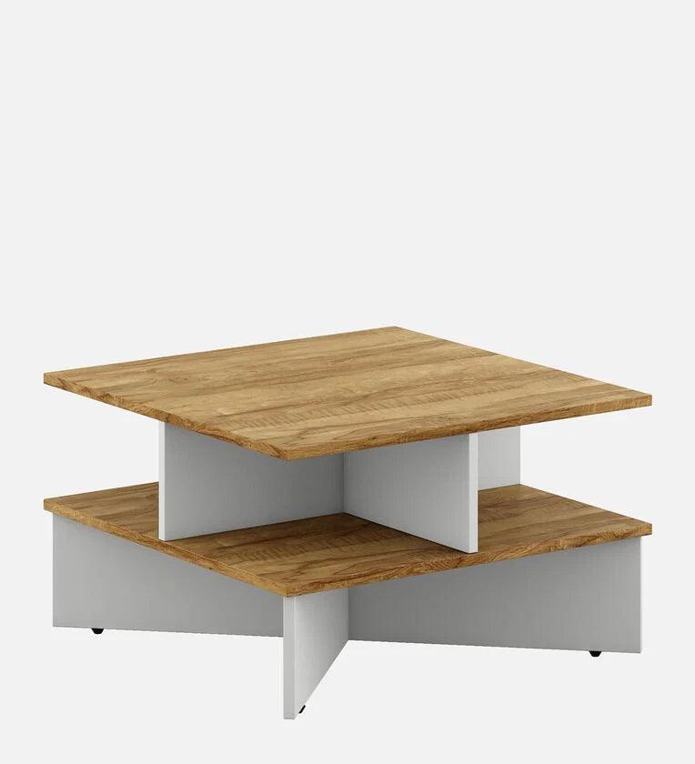 Coffee Table in Coach Wood Color Matte Finish - Ouch Cart 