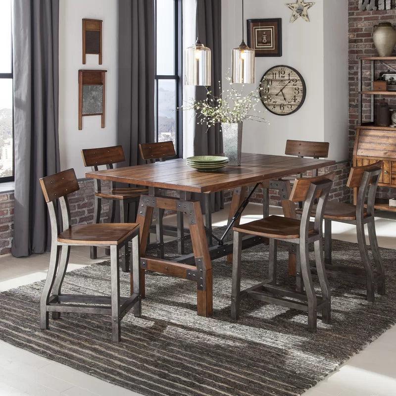 6 - Person Counter Height Dining Set - Ouch Cart 