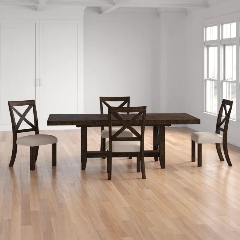 5 - Piece Trestle Dining Set - Ouch Cart 