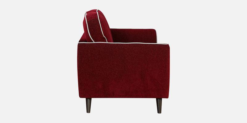 Fabric 2 Seater Sofa In Rust Red Colour - Ouch Cart 