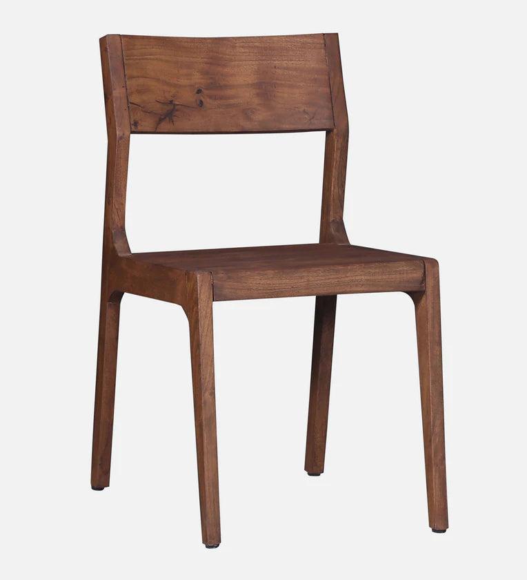 Solid Wood 6 Seater Dining Set In Premium Acacia Finish - Ouch Cart 