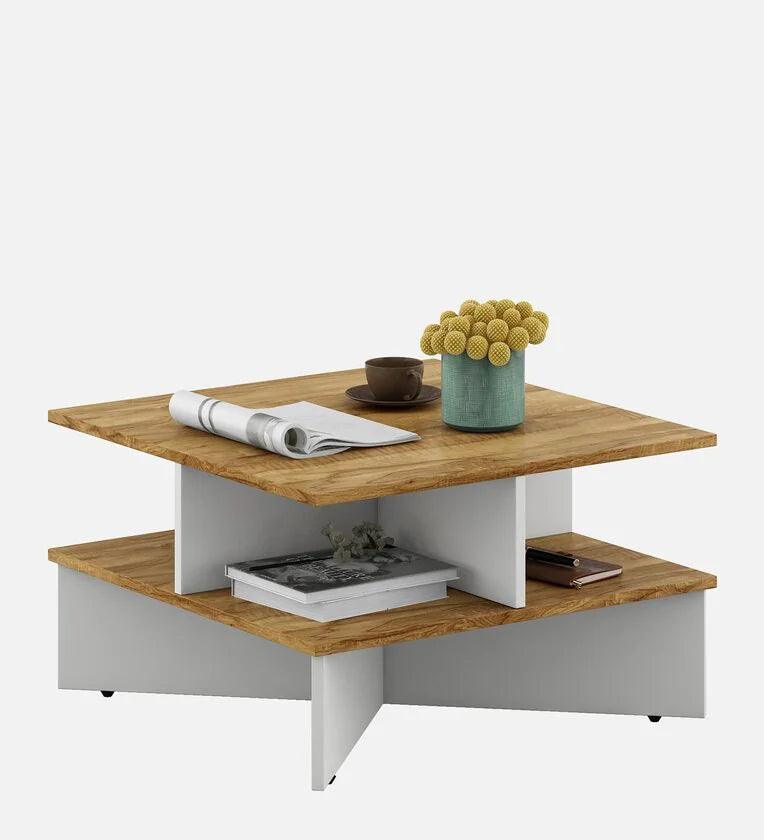 Coffee Table in Coach Wood Color Matte Finish - Ouch Cart 