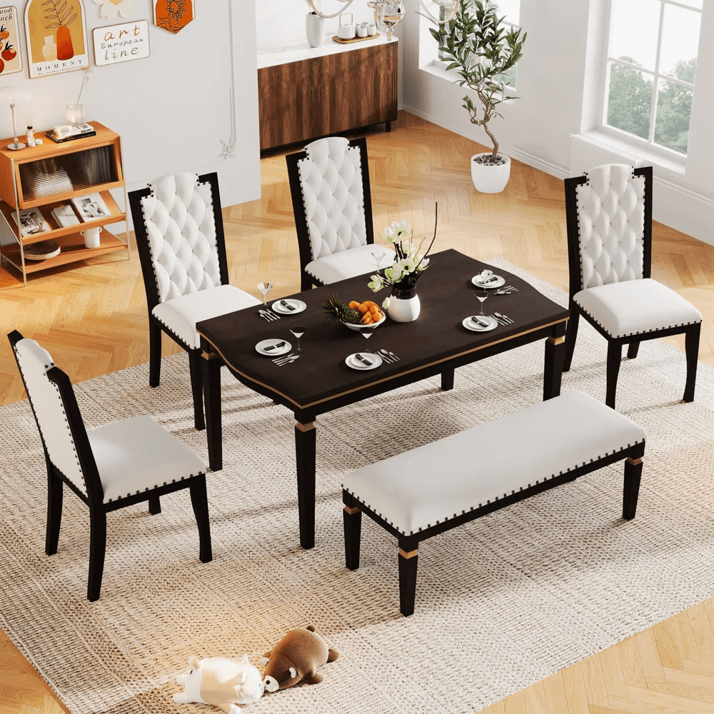 6 - Piece Dining Set - Ouch Cart 