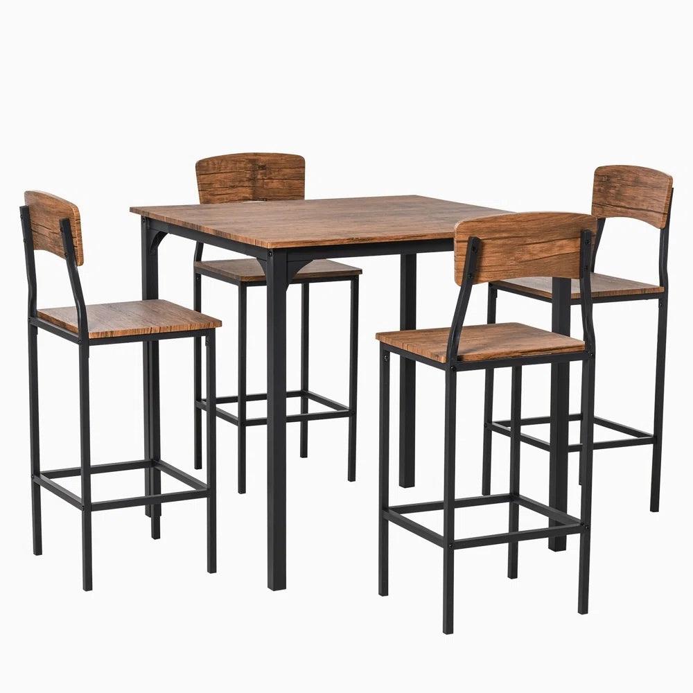 5 - Piece Dining Set - Ouch Cart 