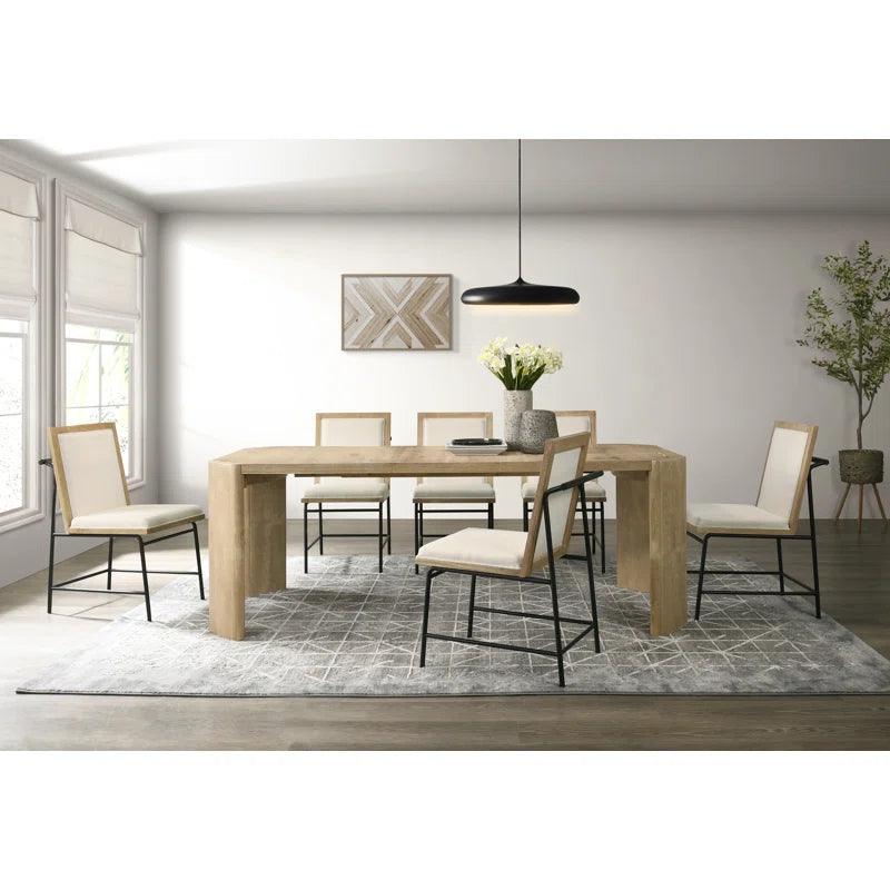 7 - Piece Extendable Dining Set - Ouch Cart 