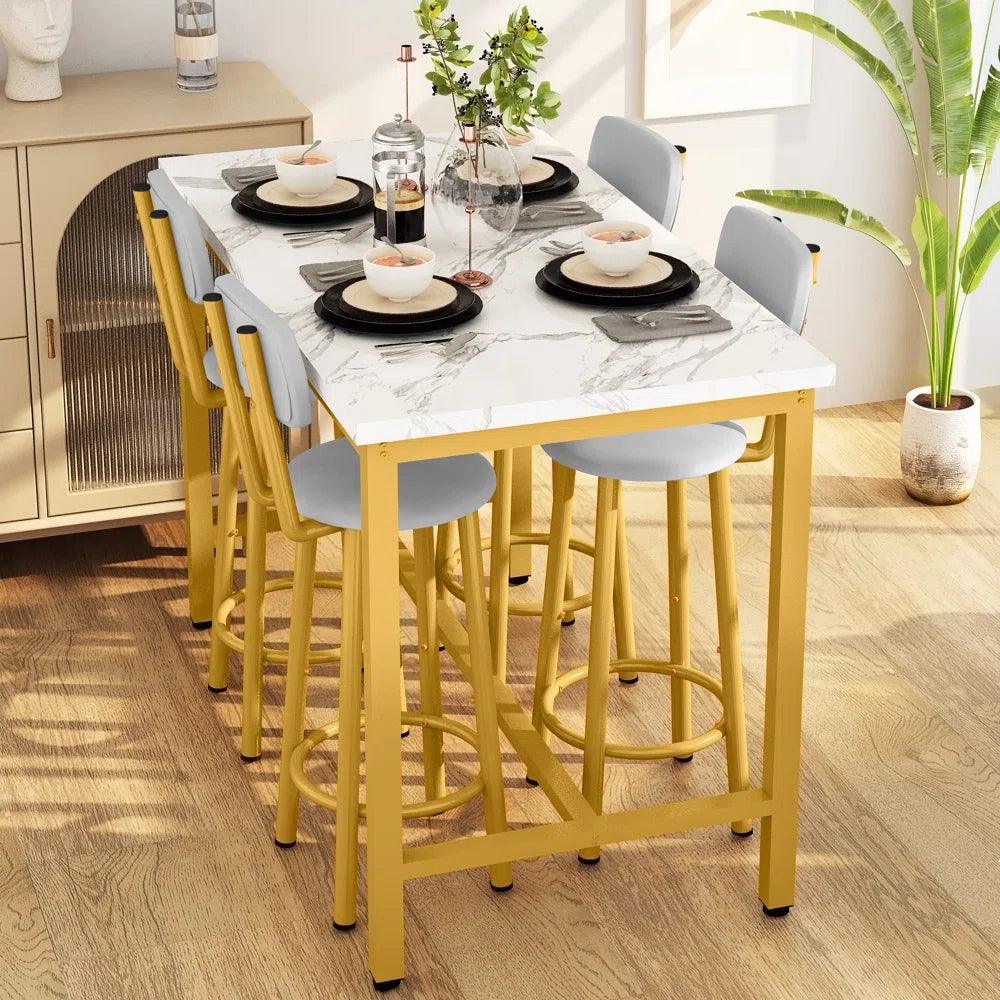 5 - Piece Dining Set - Ouch Cart 